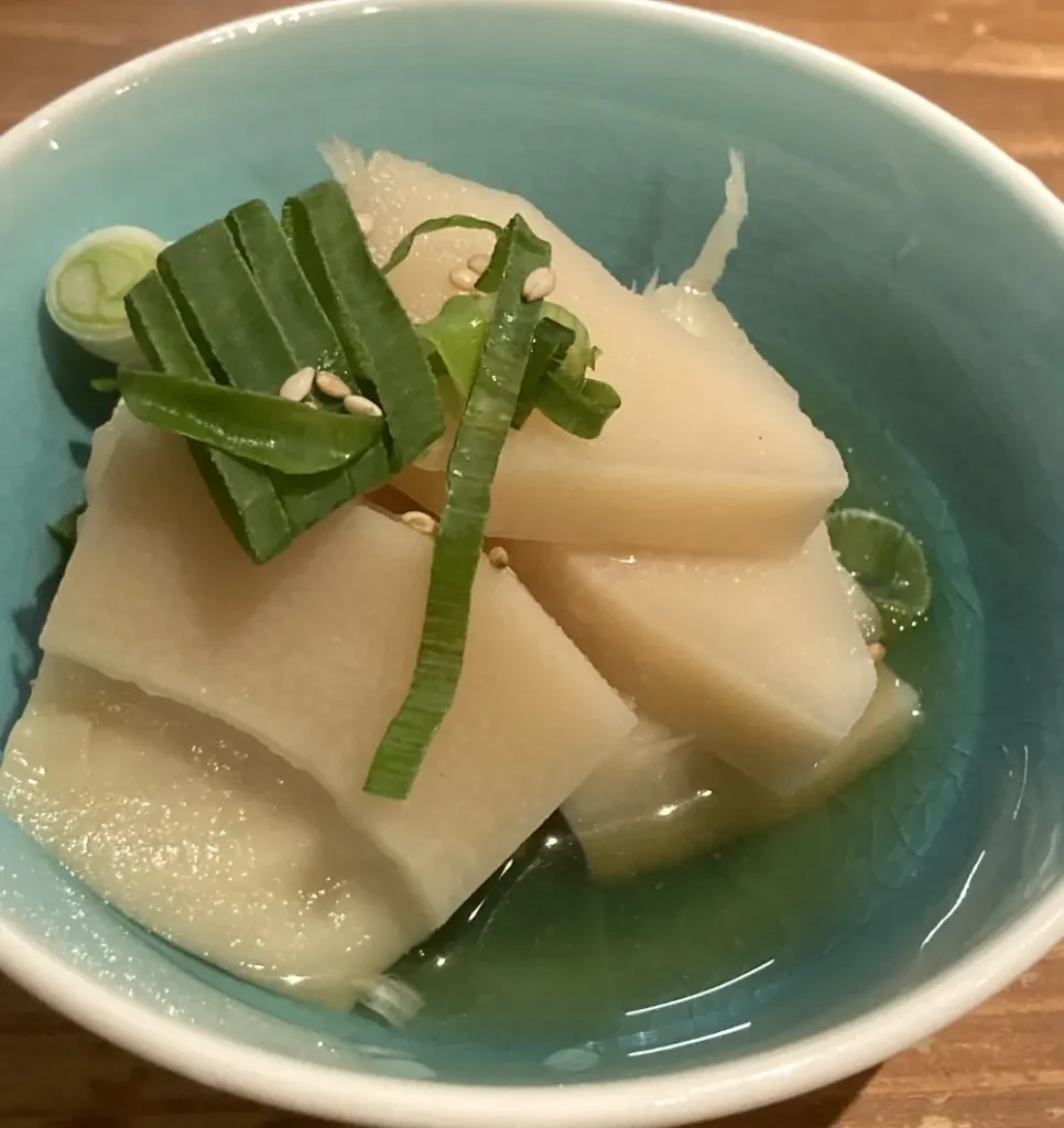 タケノコのお浸し